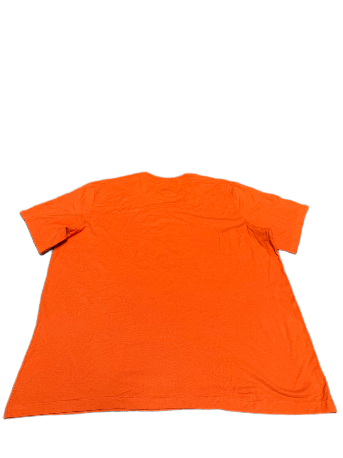 Jordan T-Shirt Mens Fit as XL Orange Graphic Print Short Sleeve Crew Neck