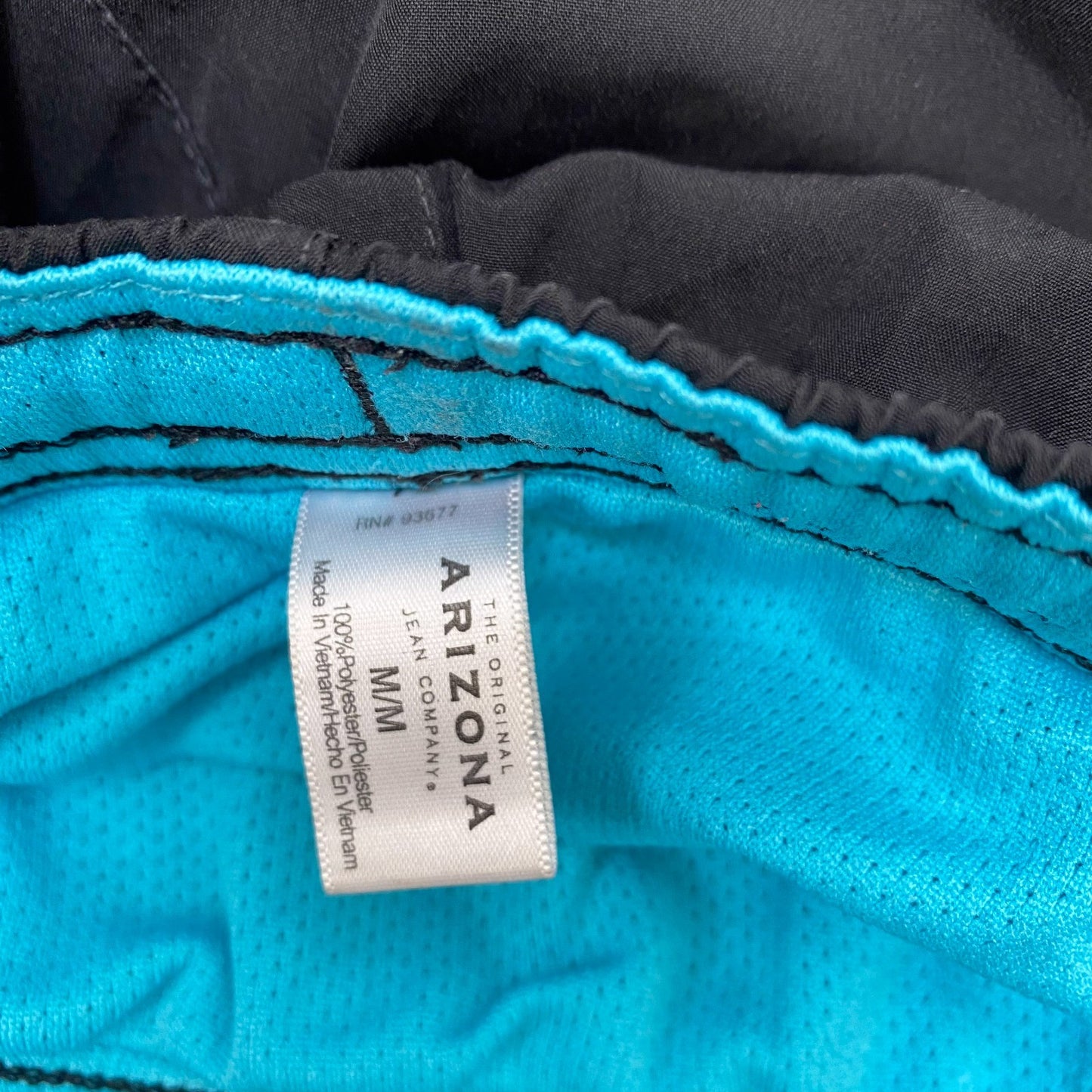 Arizona Sprinter Shorts Womens Medium Black Blue Athletic Gym Training Outdoor