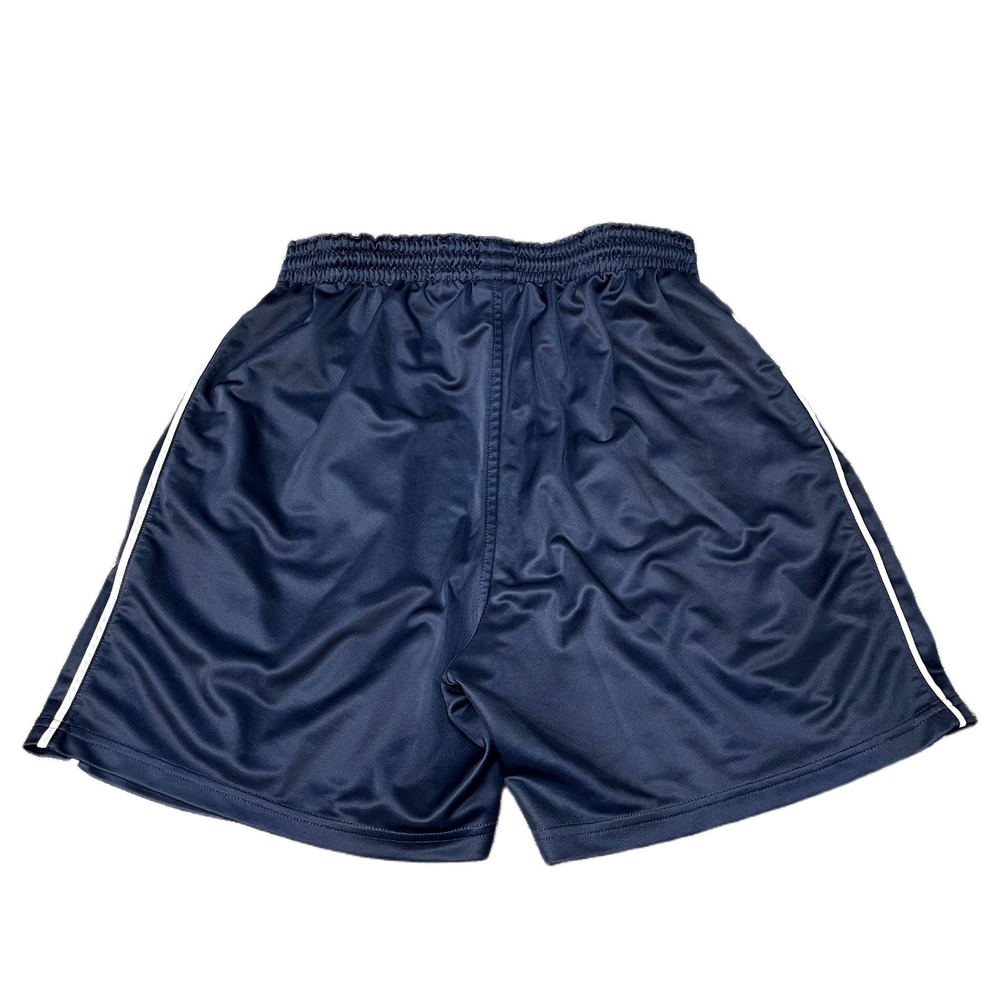 Vtg Nike Athletic Shorts Men XS 28" Waist Navy White Piping Gym Training Workout