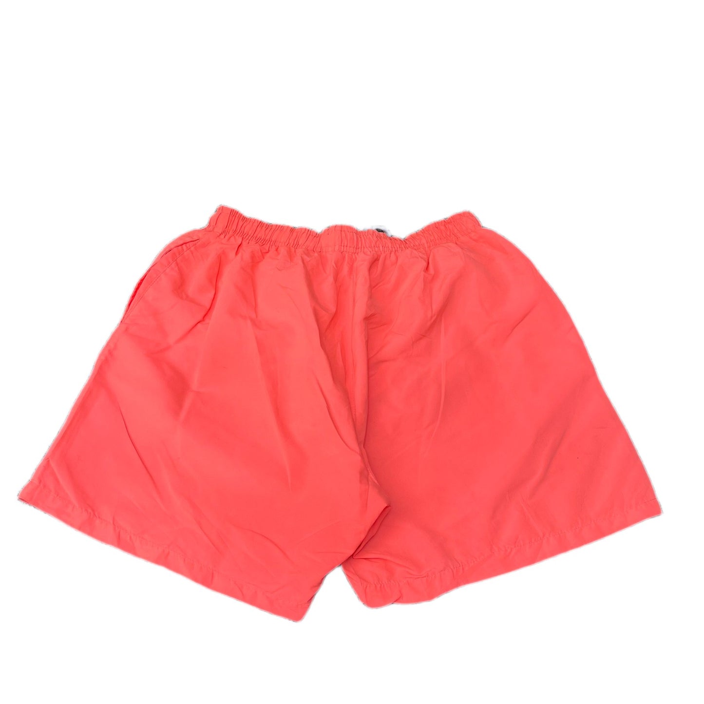Lacoste Swim Shorts Fits as Mens XS 27" Waist Neon Orange Lightweight Drawstring