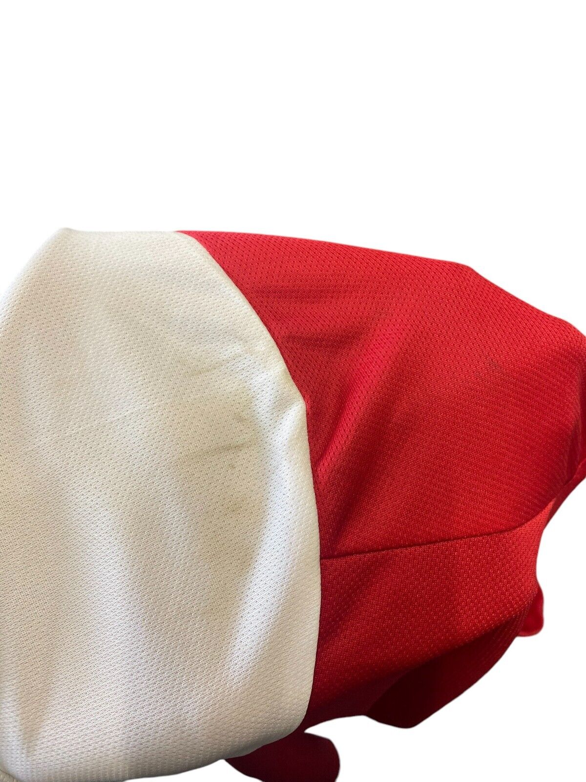 Adidas T-Shirt Women's L Red Logo Crew Neck Short Sleeve Aeroready Pullover Tee