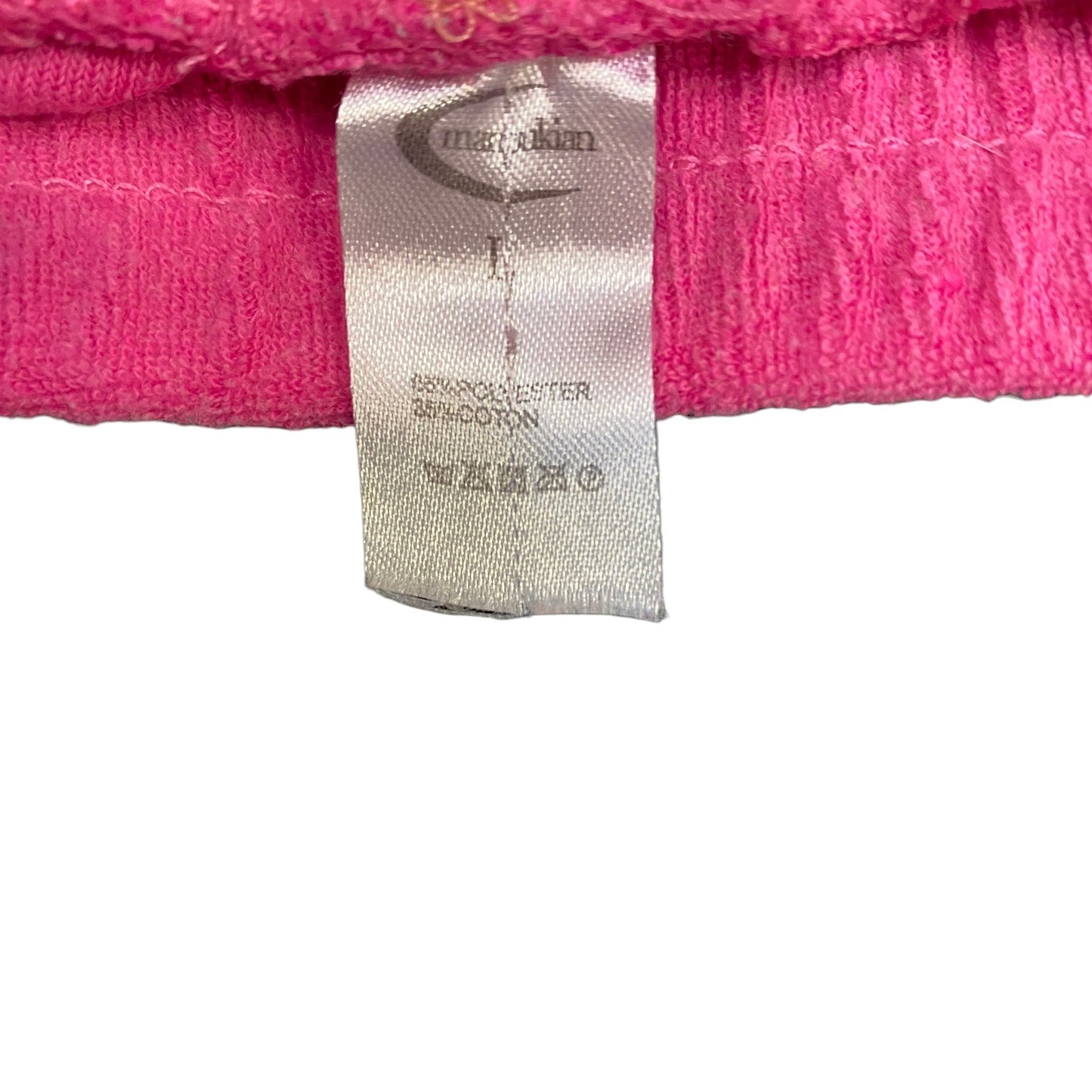 Running Sprinter Shorts Womens L 29" Waist Pink Athletic Gym Workout Dolphin Hem