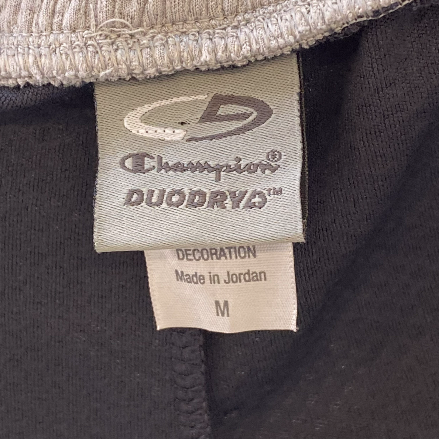 Champion Shorts Womens Medium Gray Elastic Waist Duo Dry Mid Rise Athletic Fit