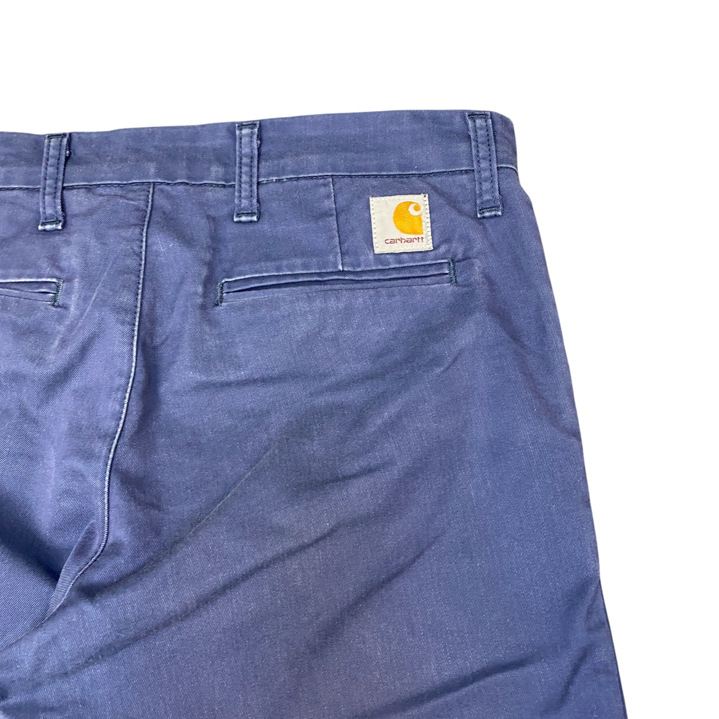 Carhartt WIP Sid Pants Mens Large Purple Workwear Stretch Slim Fit Low Waist