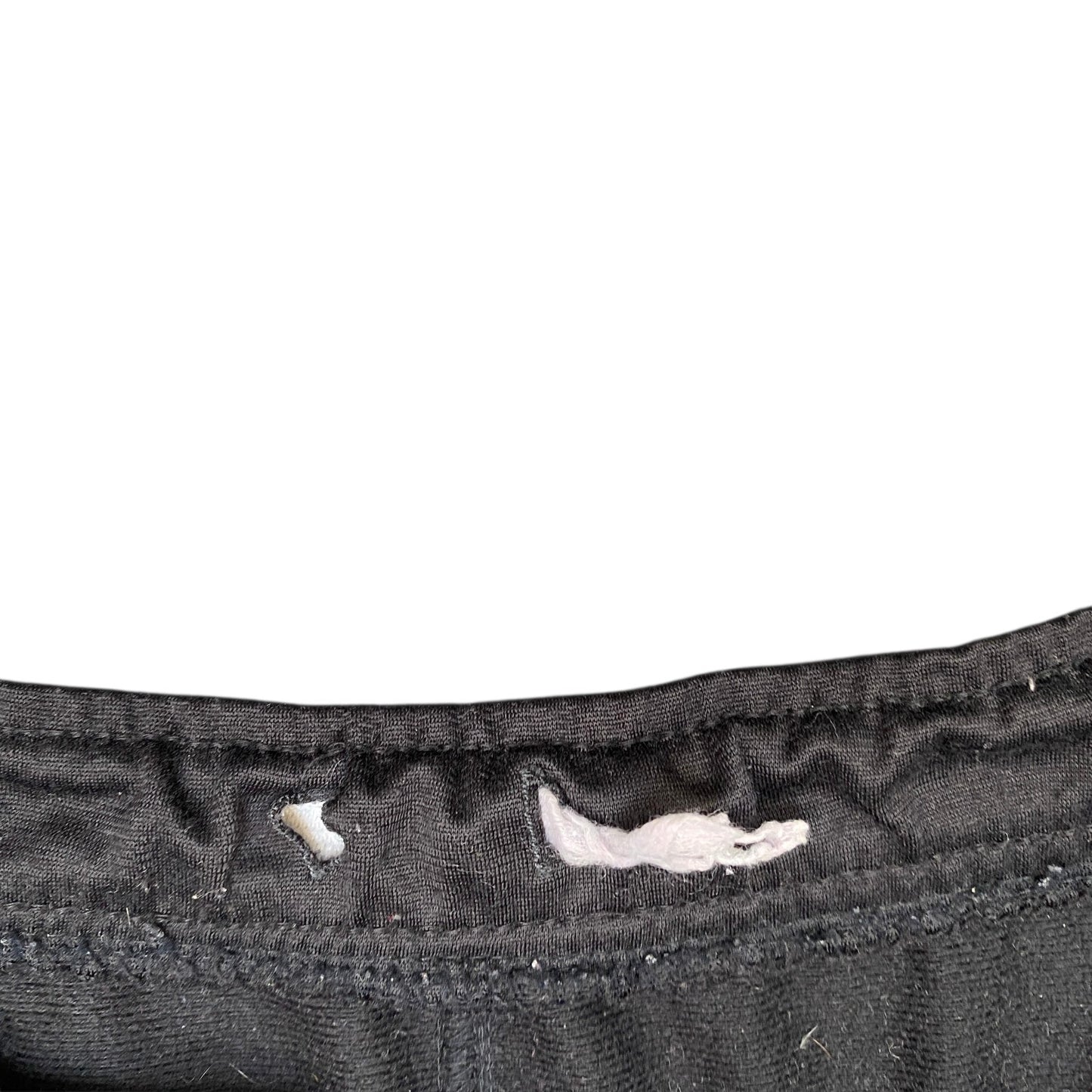 PUMA Joggers Fits as Mens 35" Waist Black Elastic Waistband Ankle Zip Trousers