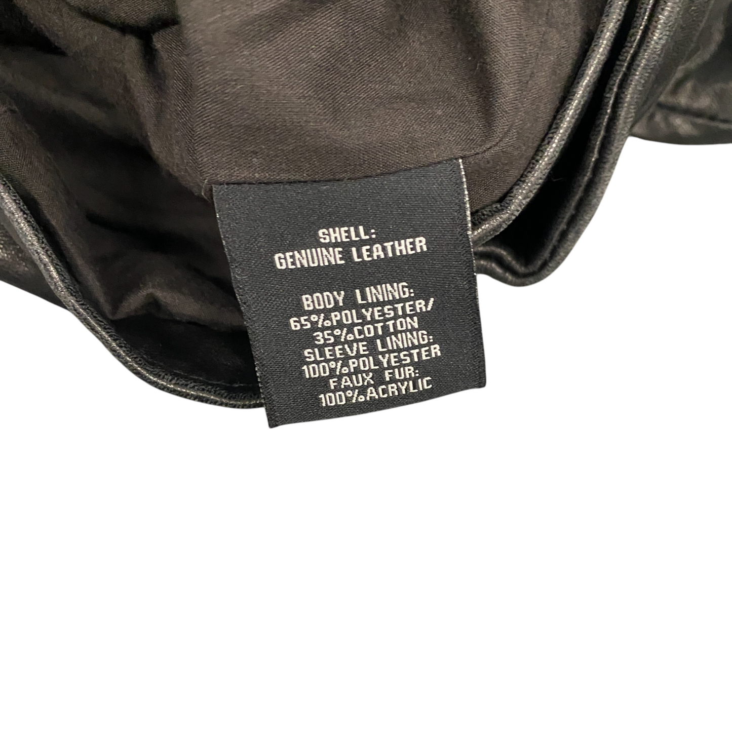 Belle Vere Genuine Leather Moto Jacket Womens S Black Collared Asymmetrical Zip