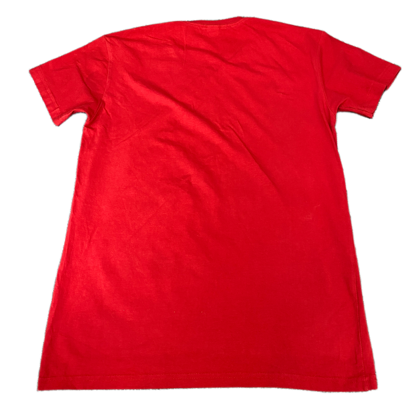 Adidas T-Shirt Mens S Red White Graphic Logo Short Sleeve Pullover Summer Tee