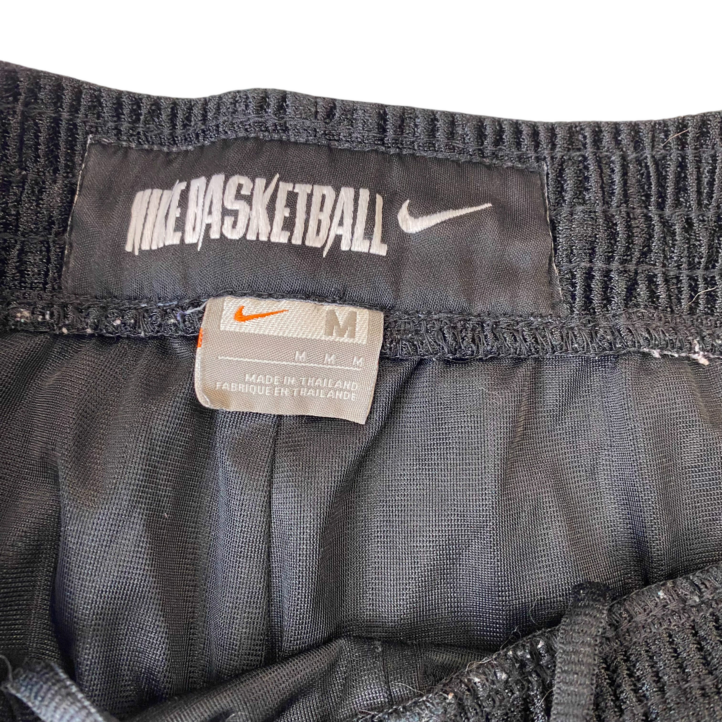 Nike Athletic Shorts Mens M Blue Embroidered Swoosh Logo Elasticband Outdoor