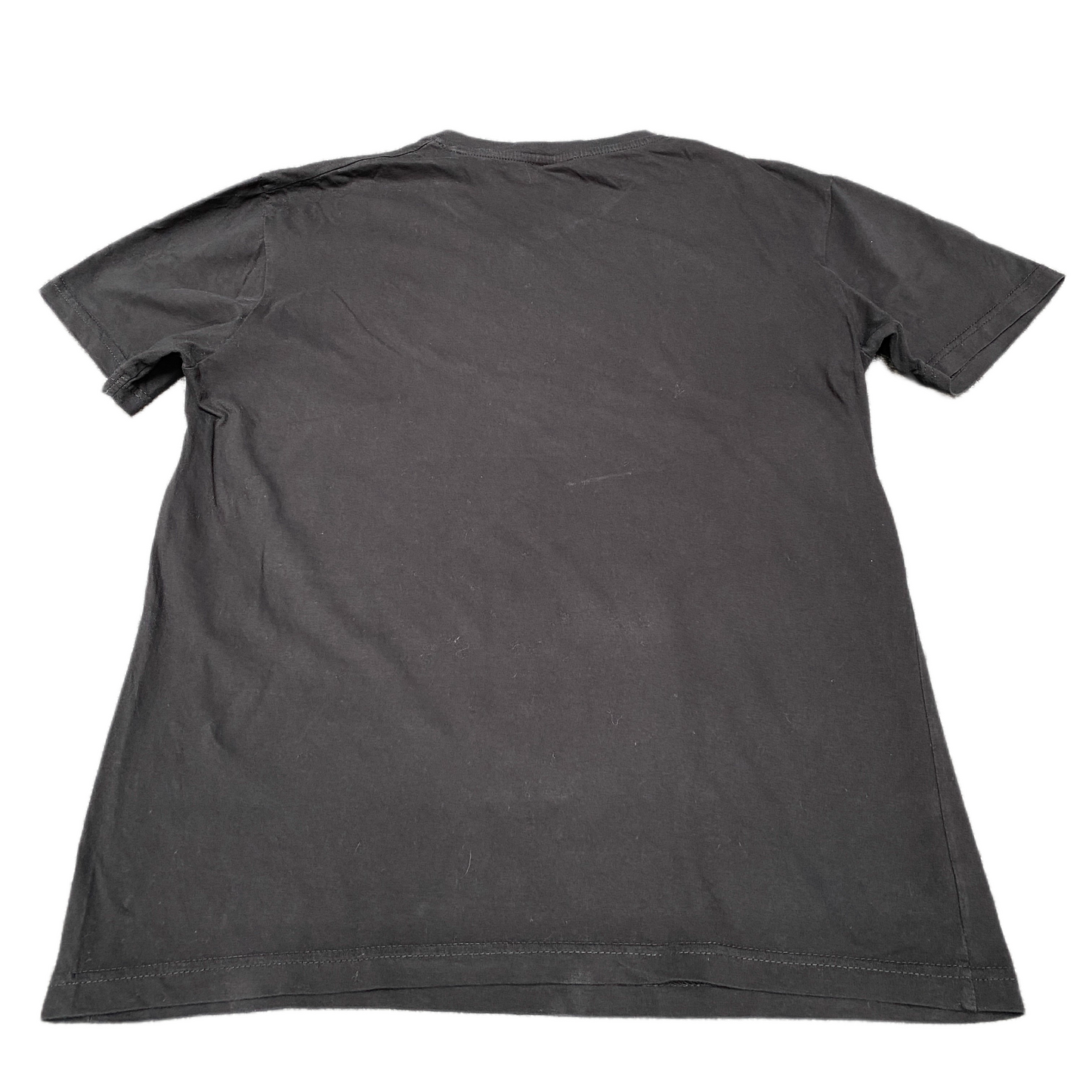 Kappa T-Shirt Womens Large Black Embroidered Logo Lightweight Short Sleeve Tee