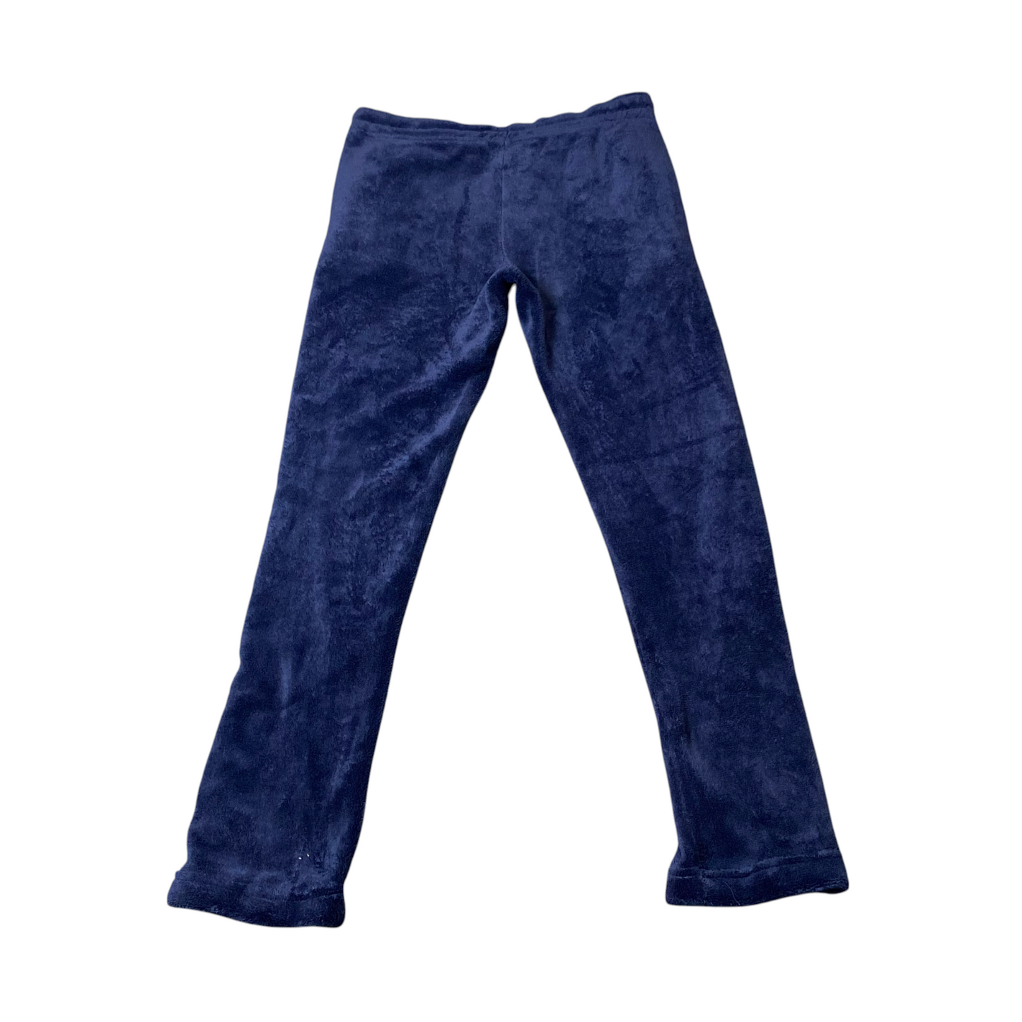 Mw. Gleichman Joggers Womens Large Blue Sherpa Straight Drawstring Track Pants