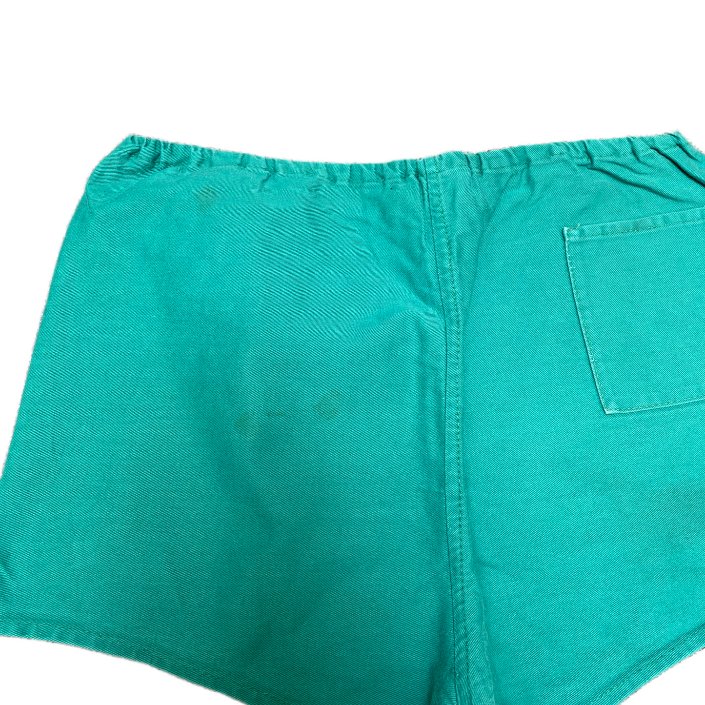 Running Sprinter Shorts Boys S 27" Waist Teal Green Athletic Athleisure Pull On