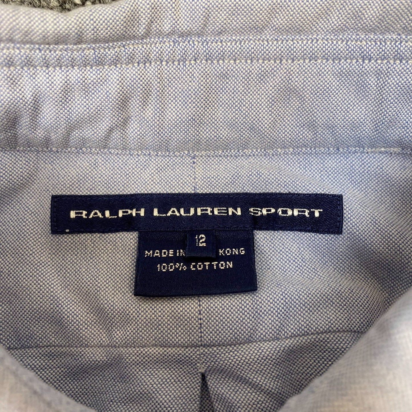 Ralph Lauren Sport Formal Shirt Mens S Blue Long Sleeve Pony Logo Button Down