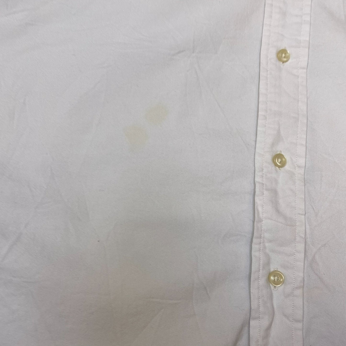 Ralph Lauren Shirt Mens XL White Classic Fit Long Sleeve Pony Logo Button Down