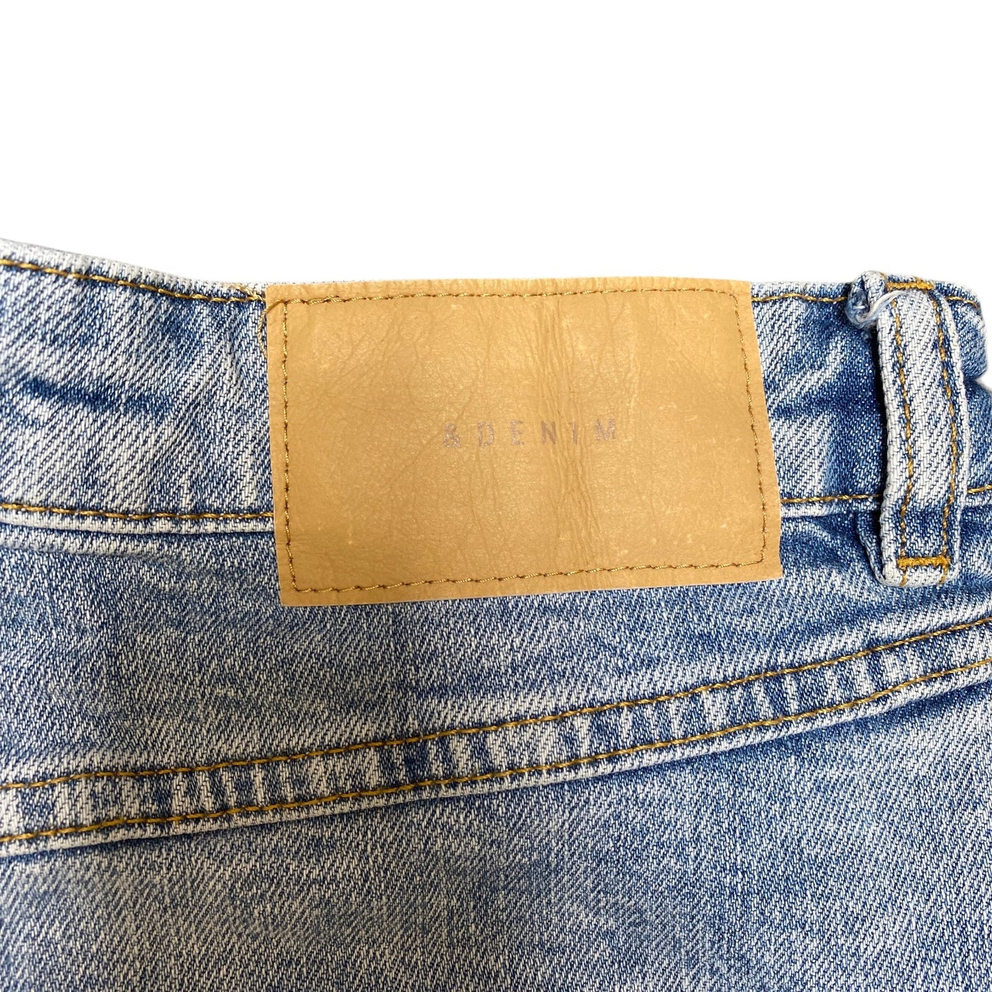 & Denim Cut Off Shorts Womens Small 25" Waist Blue Medium Wash High Waisted 90s
