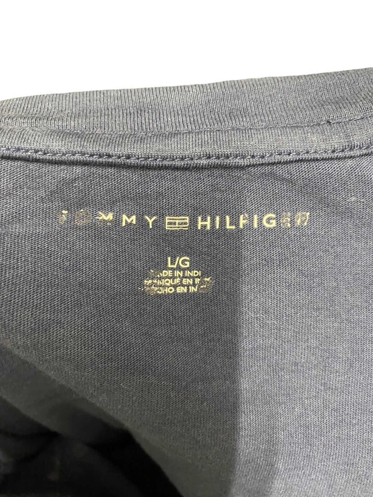 Adidas T-Shirt Blue Graphic Design Womens L