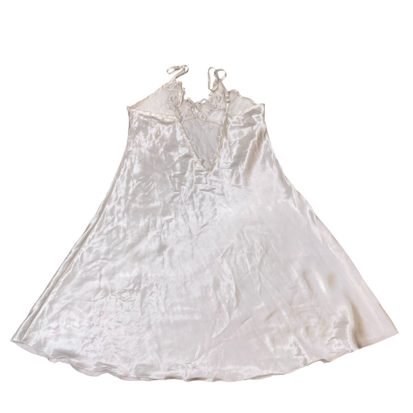 Camisole Top Womens S White Solid Spaghetti Straps Pullover Casual Outdoor