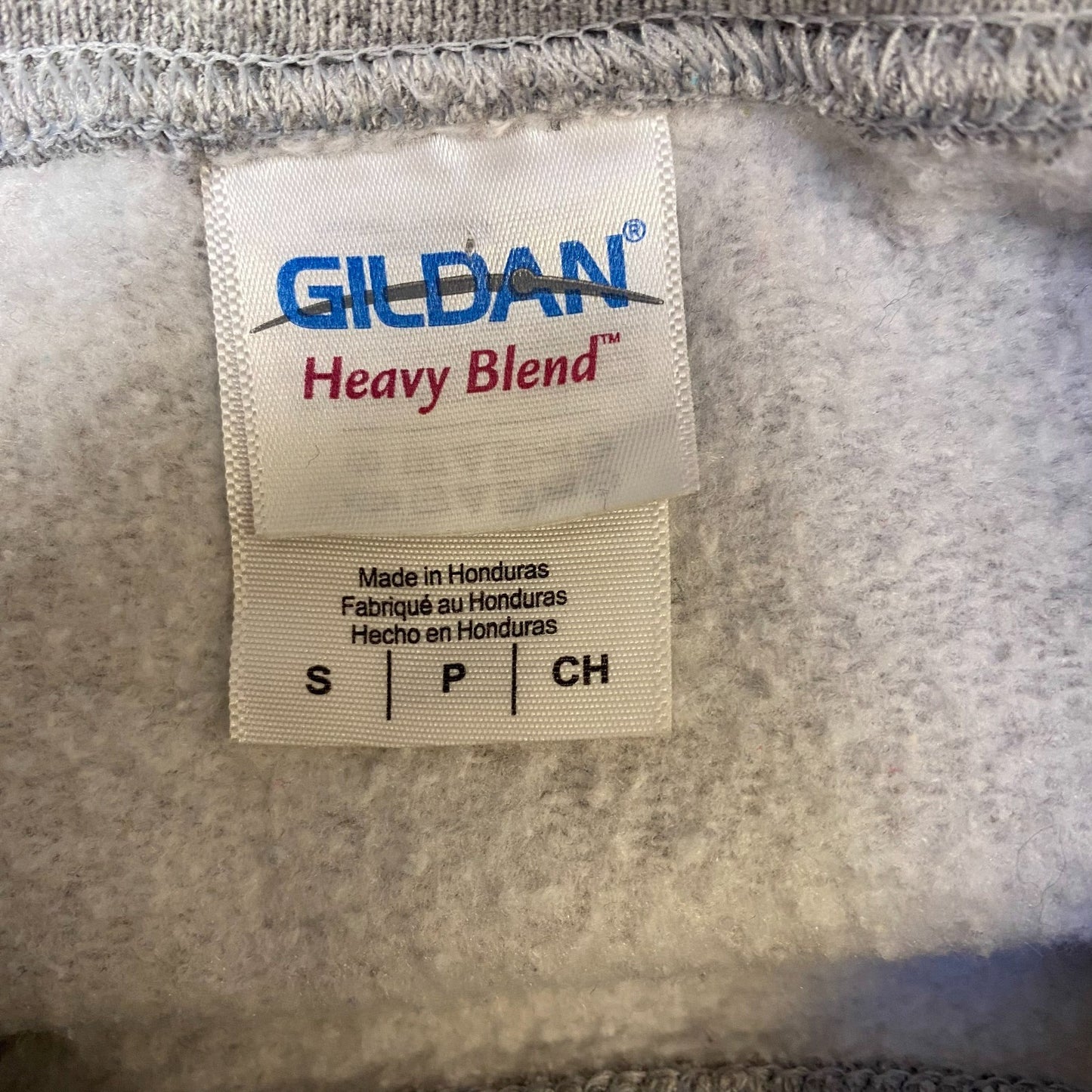 Gildan Wisconsin–Eau Claire Blugolds Sweatshirt Mens S Gray Long Sleeve Crewneck