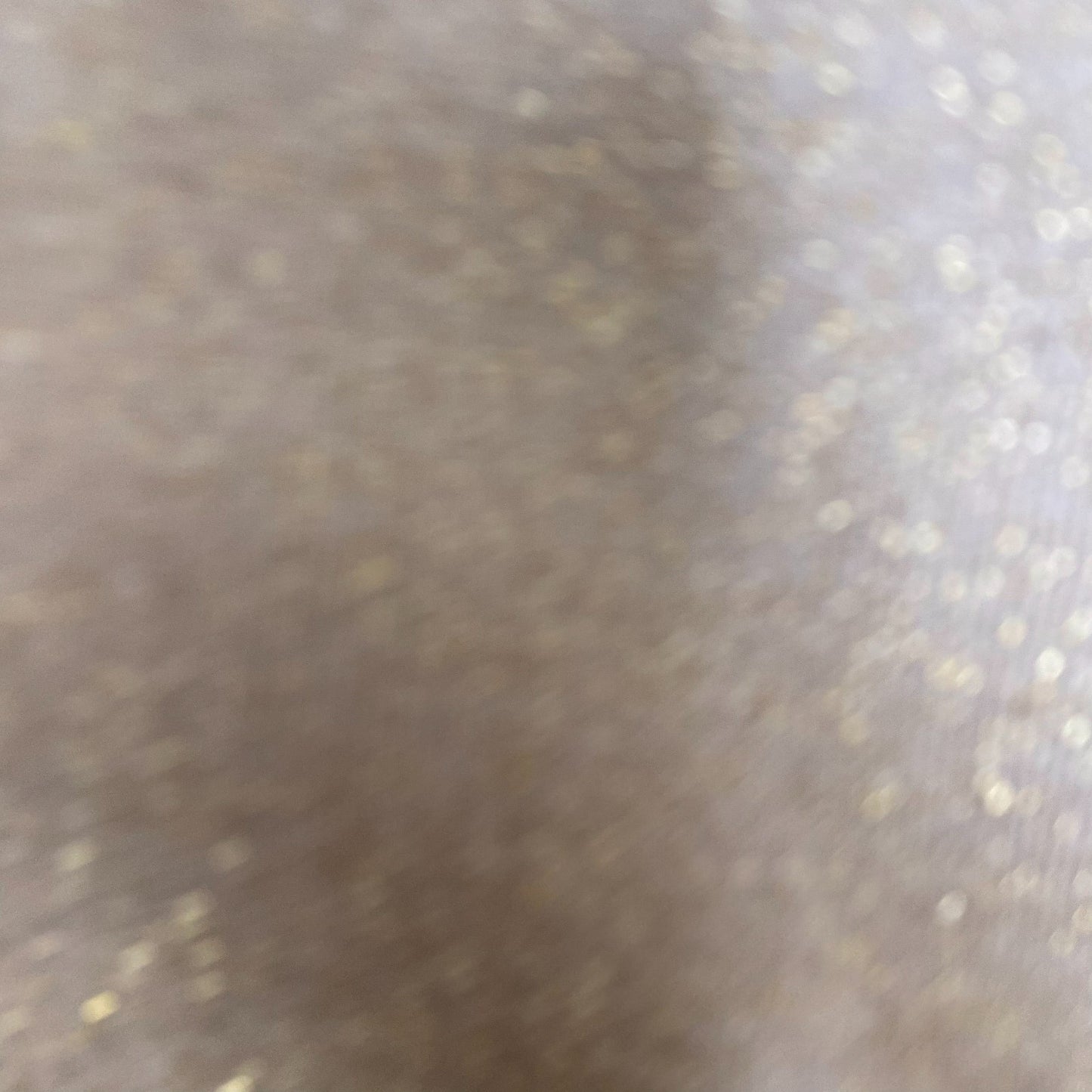 Blouse Top Womens L Cream Metallic Glitter Pleated Flared Sleeve Square Neck