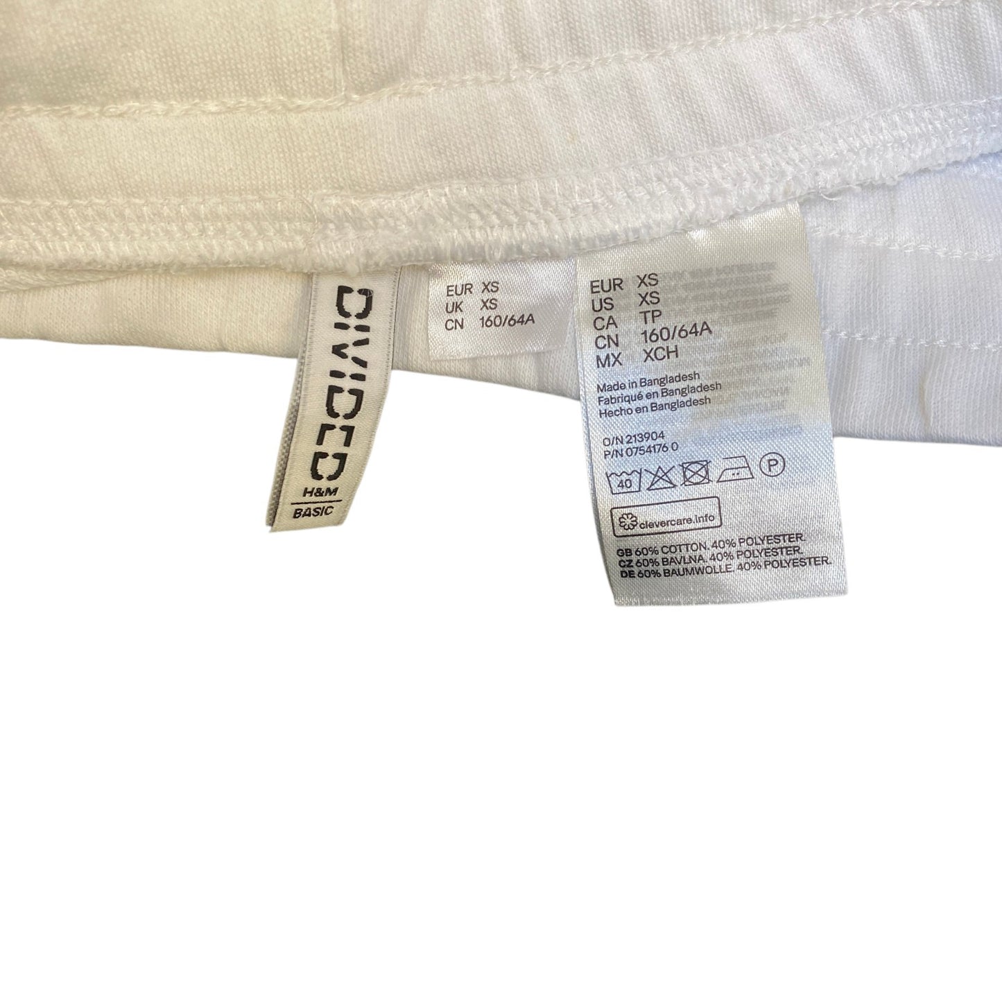 Running Sprinter Shorts Womens XS 28" Waist White Athletic Workout Dolphin Hem