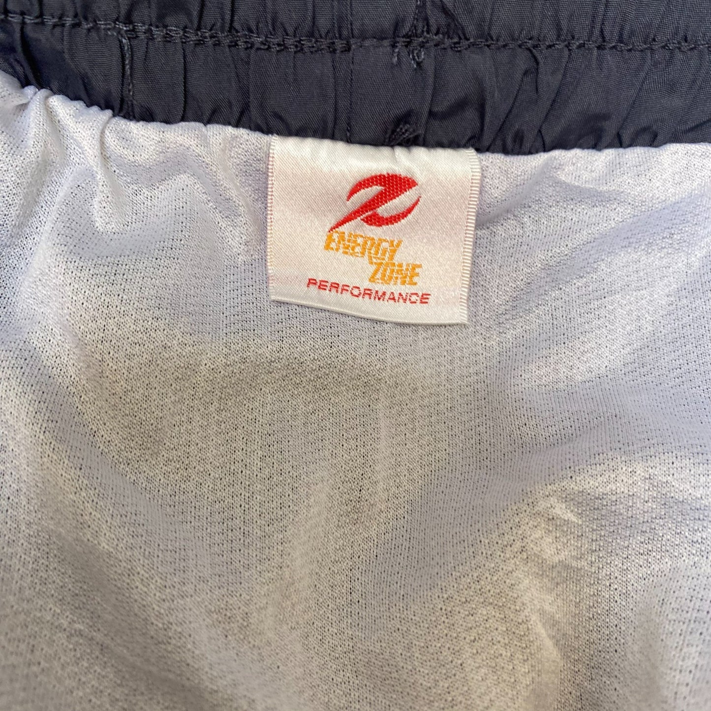 Running Sprinter Shorts Womens 28W Grey Athletic Workout Performance Dolphin Hem