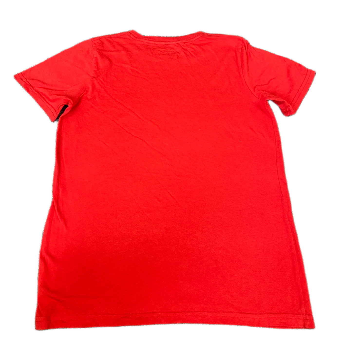 Champion T-Shirt Boys XS Red Graphic Logo Casual Short Sleeve Crew Neck Pullover