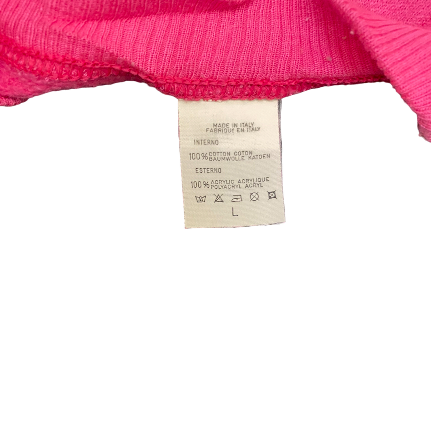 World Trophy Florida Golf Tour Sweatshirt Mens Large Pink Graphic Crew Neck