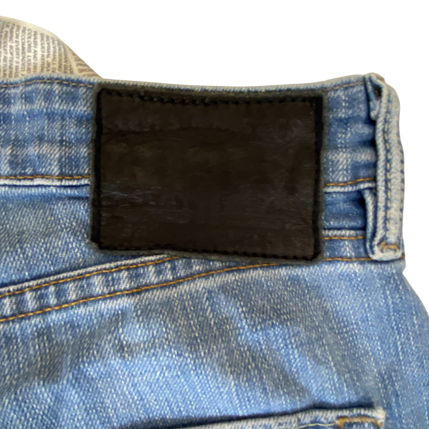 Levi's Jeans Mens Large W34 L31 Blue Denim Red Tab Straight Faded Medium Wash