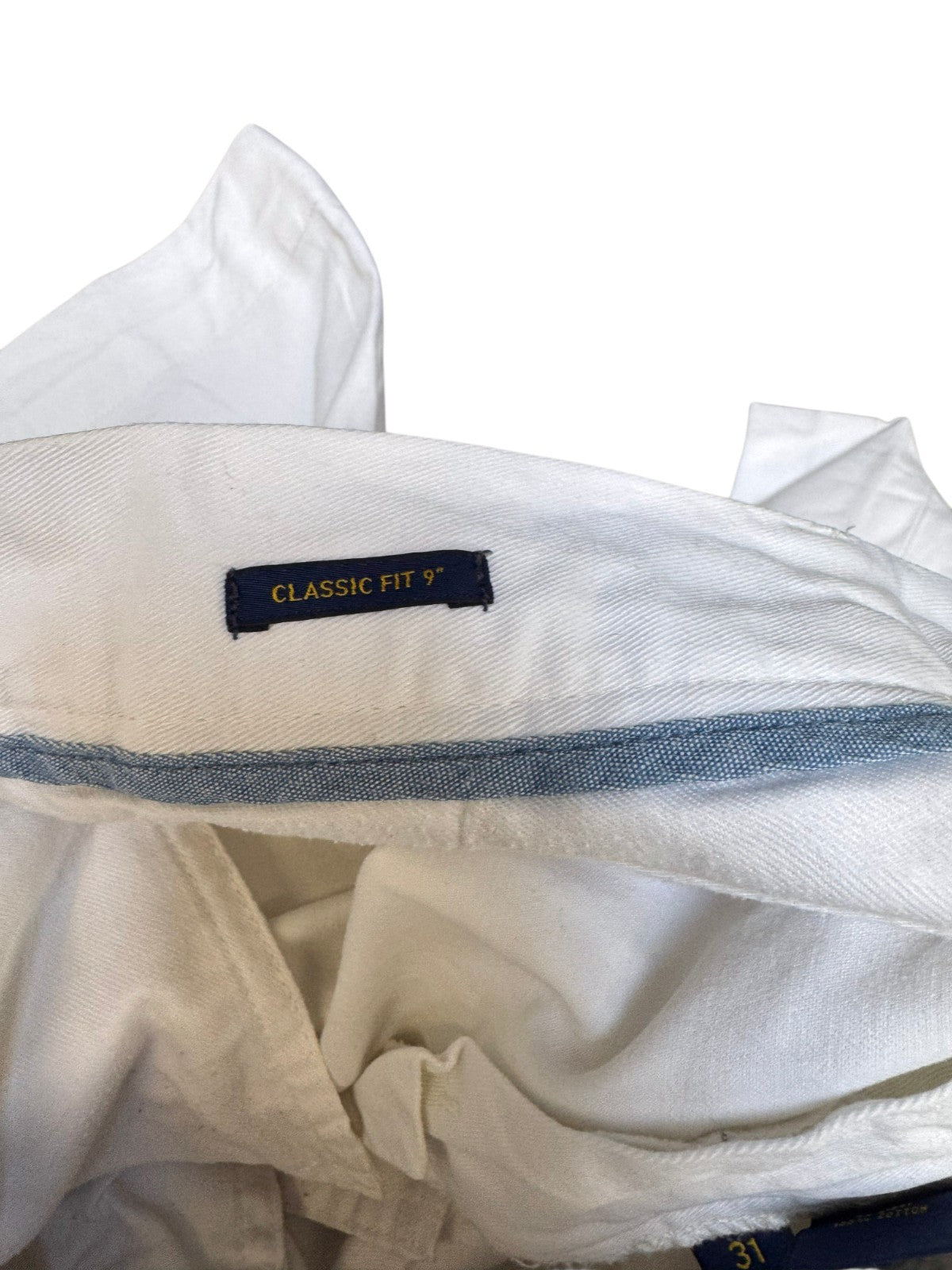 Polo Ralph Lauren Chino Shorts Fits as Mens Medium 32" Waist White Classic Fit