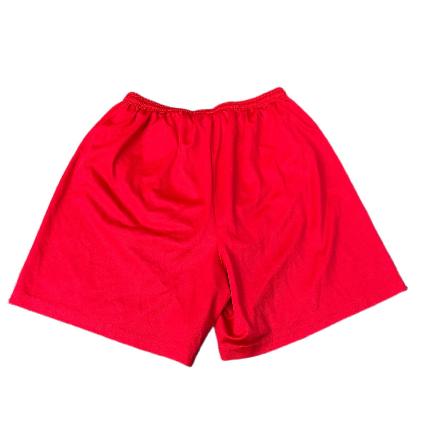 Adidas Climalite Athletic Shorts Mens XS 25" Waist Red Gym Training Drawstring