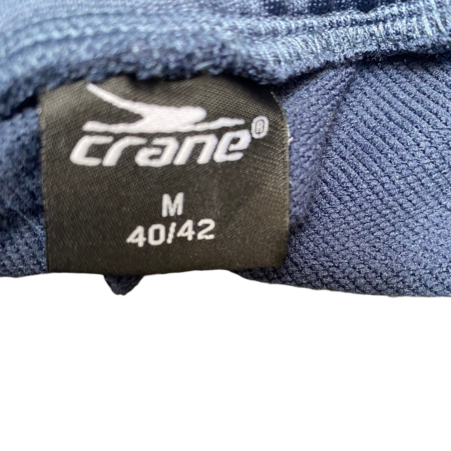 Crane Joggers Fits as Mens 33" Waist Blue Stretch Side Snap Leg Track Trouser