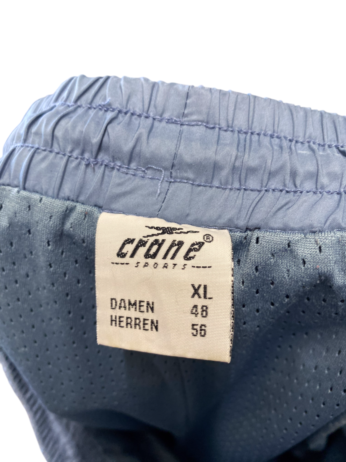 Crane Joggers Womens XL Blue Thermal Lined Stretch Elastic Waist Track Pants