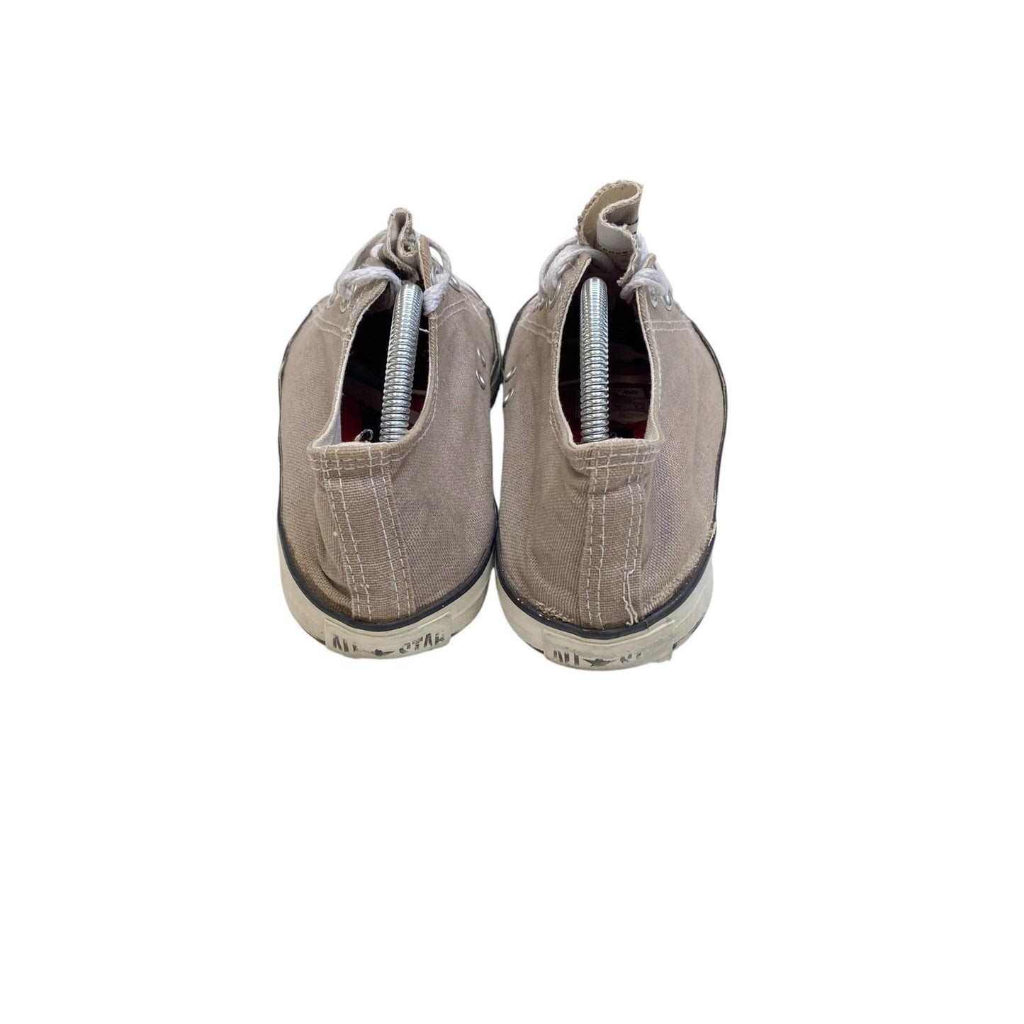 Converse Chuck Taylor All-Stars Low Top Sneakers Men's 9.5 Grey White Canvas