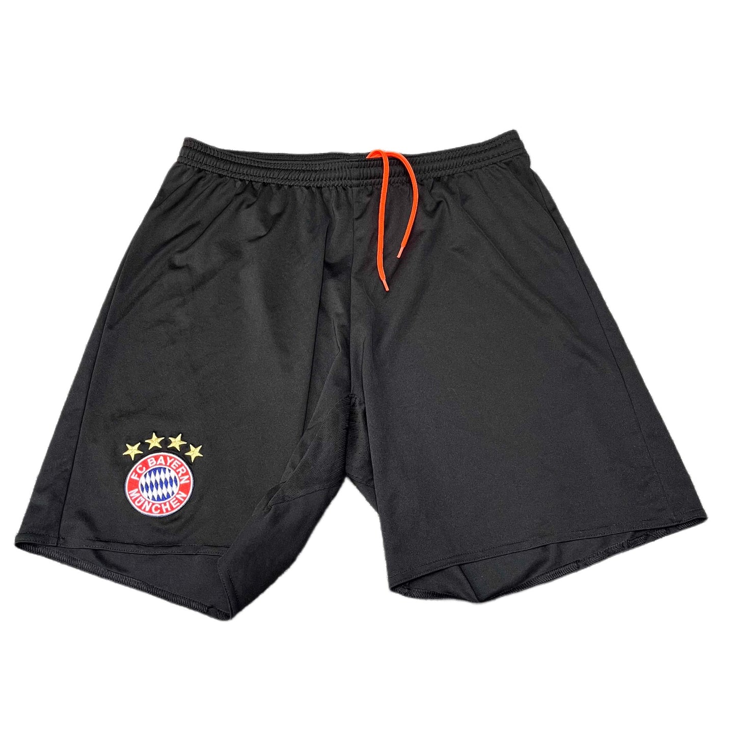 Adidas Climalite FC Bayern Munich Soccer Shorts Men S 30" Waist Black Drawstring