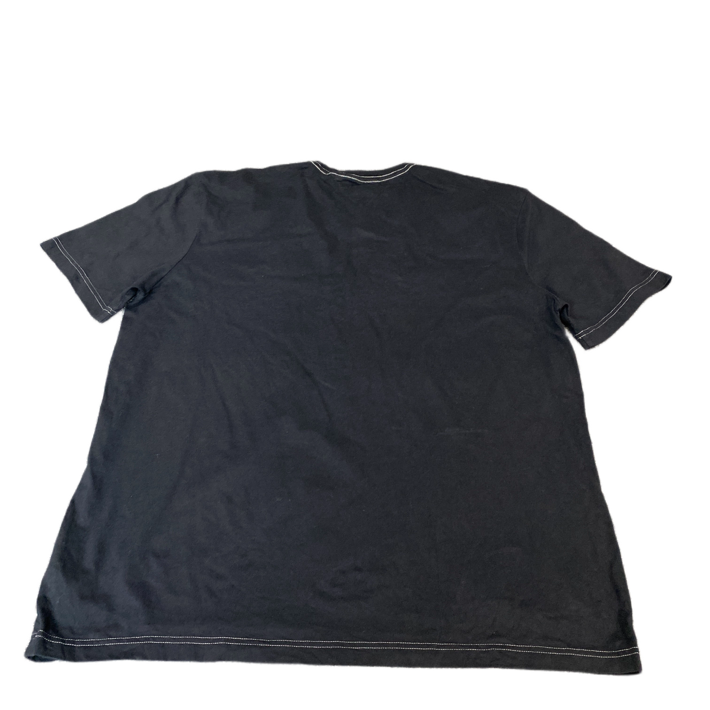 Tommy Hilfiger T-Shirt Womens 2XL Black Embroidered 1985 Lightweight Crew Neck