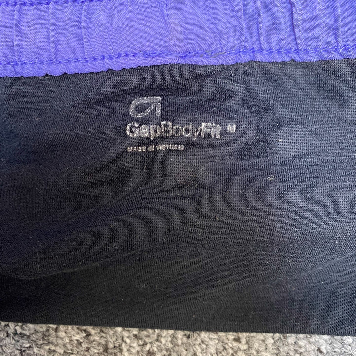 Running Sprinter Shorts Womens Medium Grey Athletic Drawstring Waist Dolphin Hem