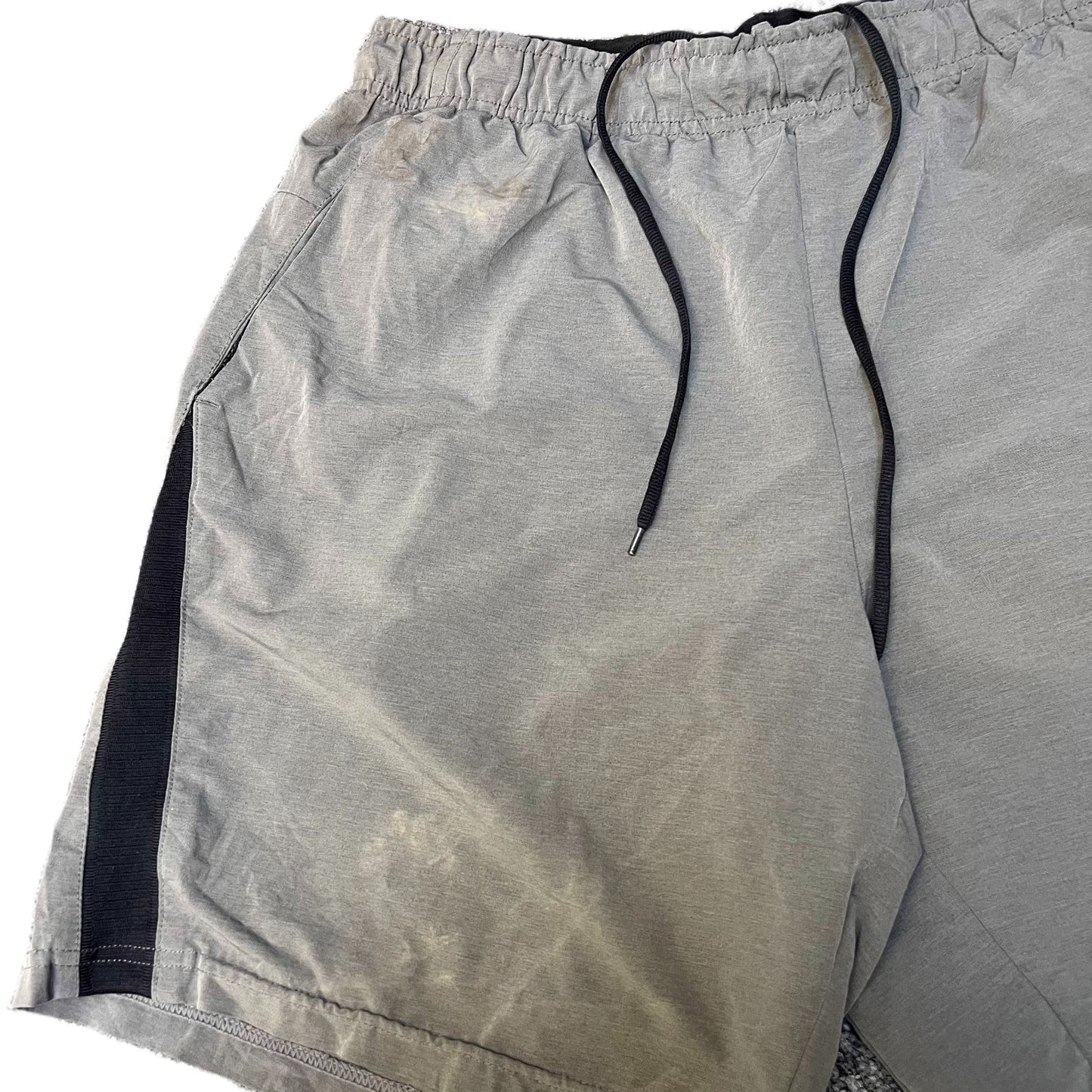 Nike Pro Flex Repel Training Shorts Fits as Mens S 31" Waist Grey Drawstring