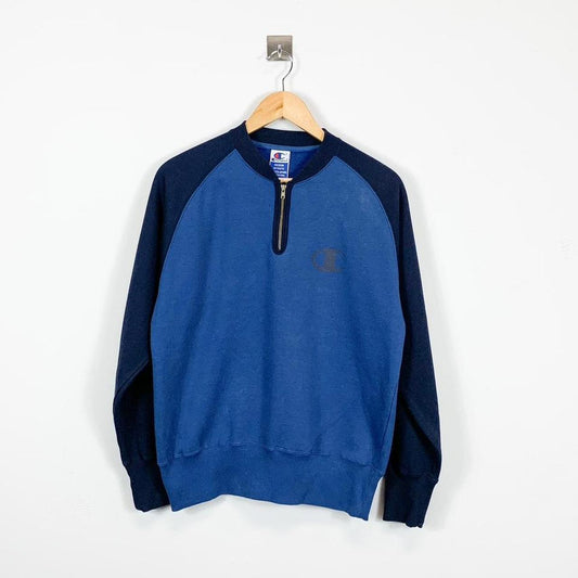 Vintage Champion Quarter Zip Sweatshirt