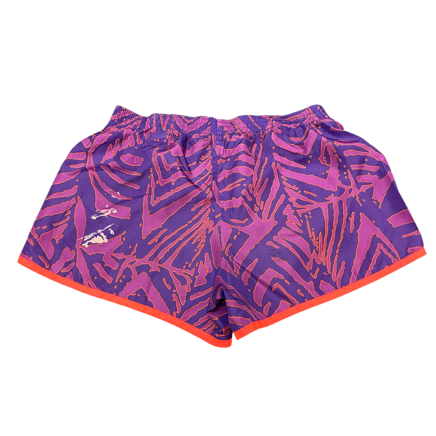 Running Sprinter Shorts Womens Small Purple Performance Activewear Dolphin Hem