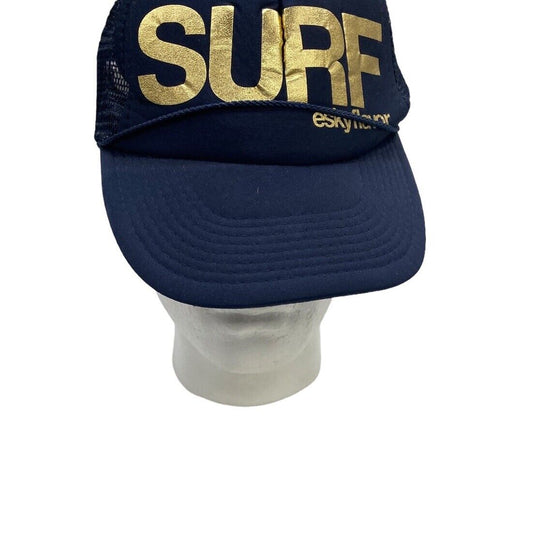 Surf Baseball Cap Blue Adjustable Hat