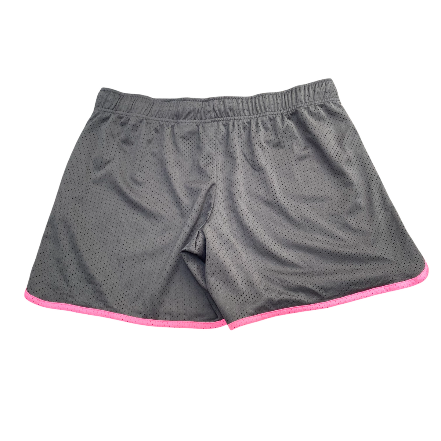 Running Sprinter Shorts Womens XL Black Mesh Elastic Waist Drawstring Athletic