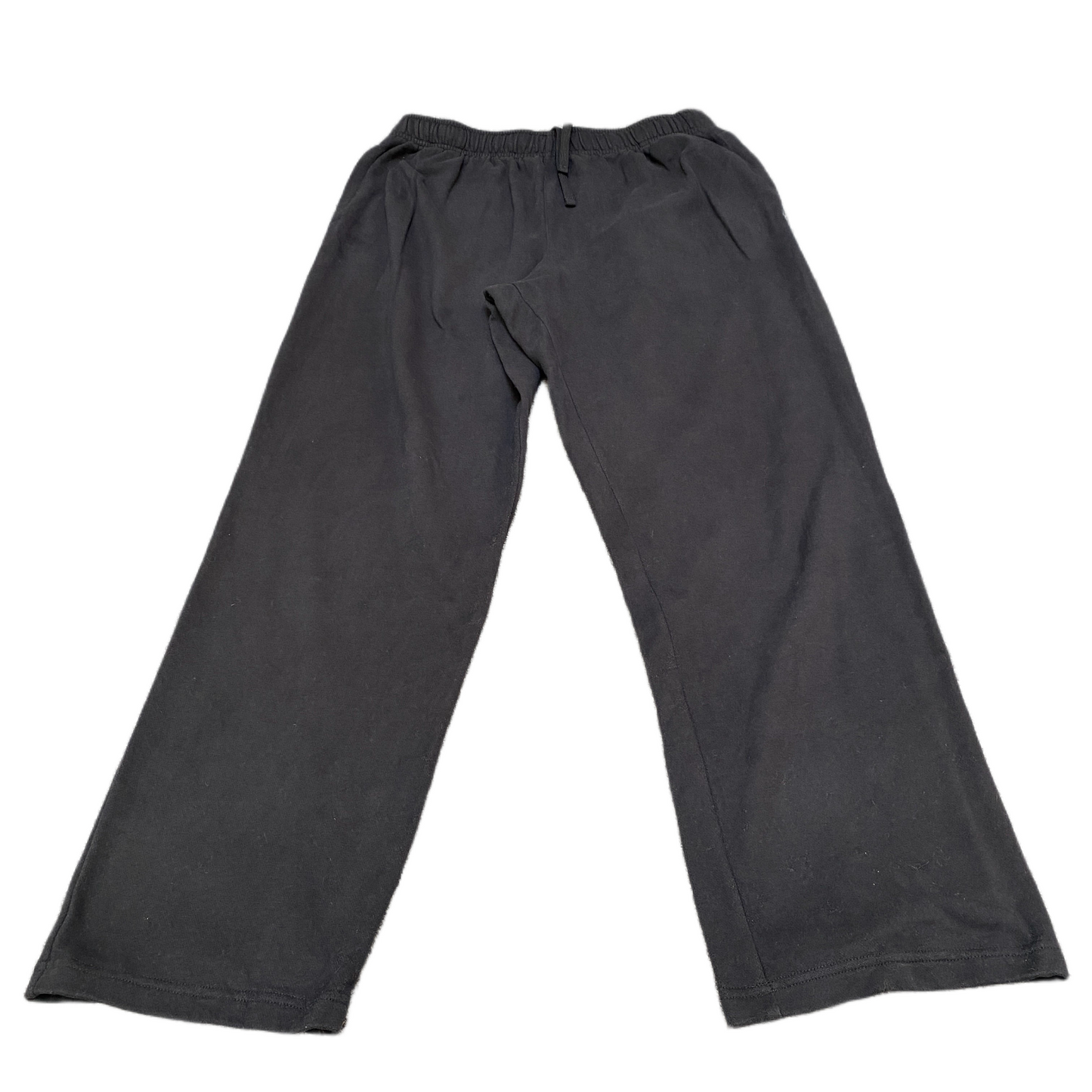 Reebok Sweatpants Fits as Womens 31" Waist Black Fleece Lined Comfort Trousers