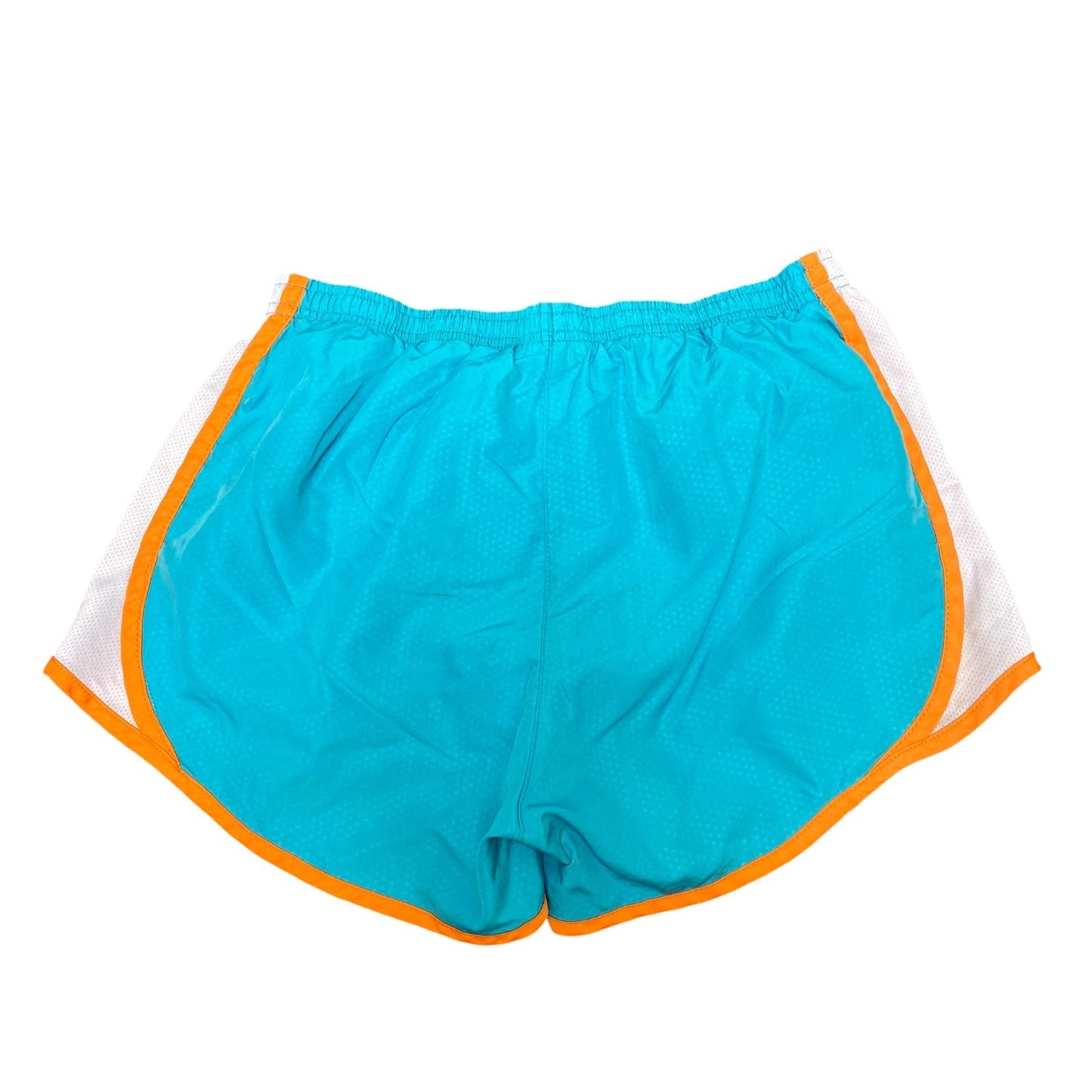 Pony Sprinter Shorts Womens Medium Blue Polka Dot Athletic Workout Elastic Waist