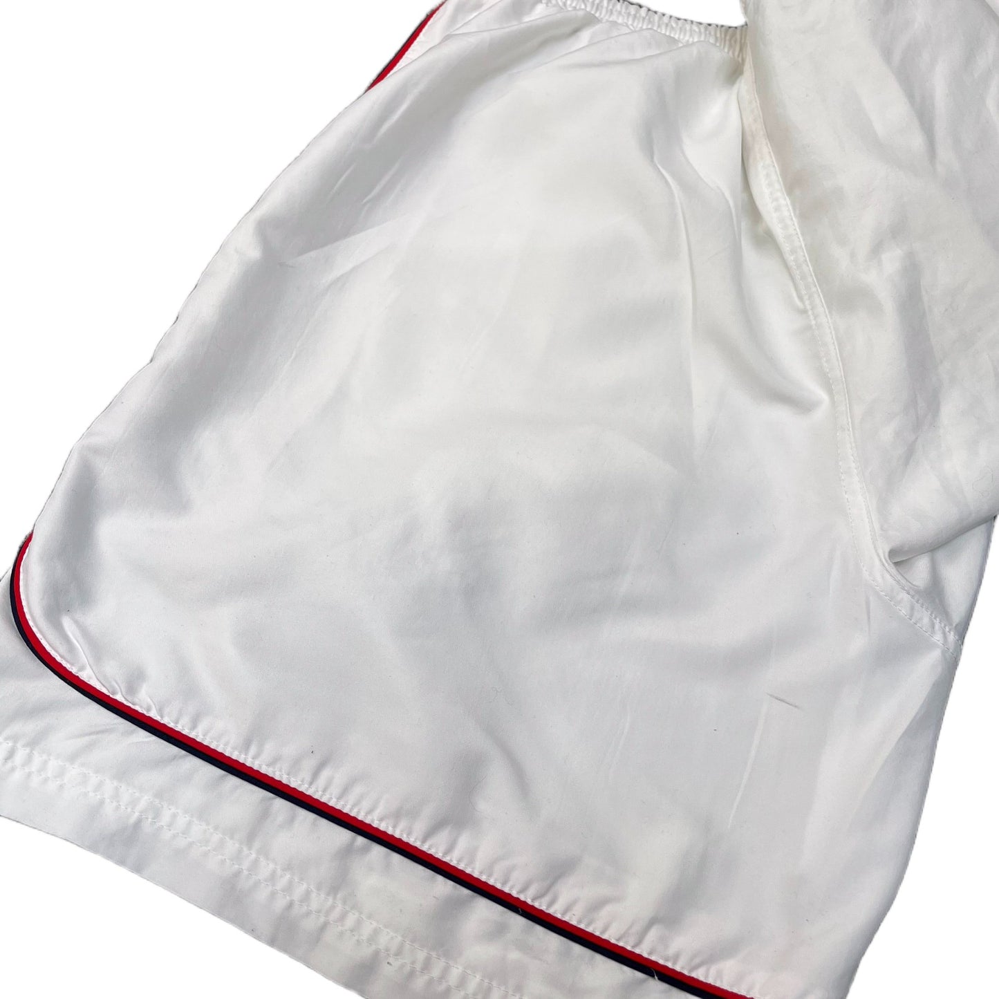 Fila Athletic Shorts Mens XL 34" Waist White Mesh Lined Gym Training Drawstring