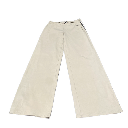 Venice Beach Activewear Joggers Fits as Women 28" Waist Ivory Wide Leg Trouser