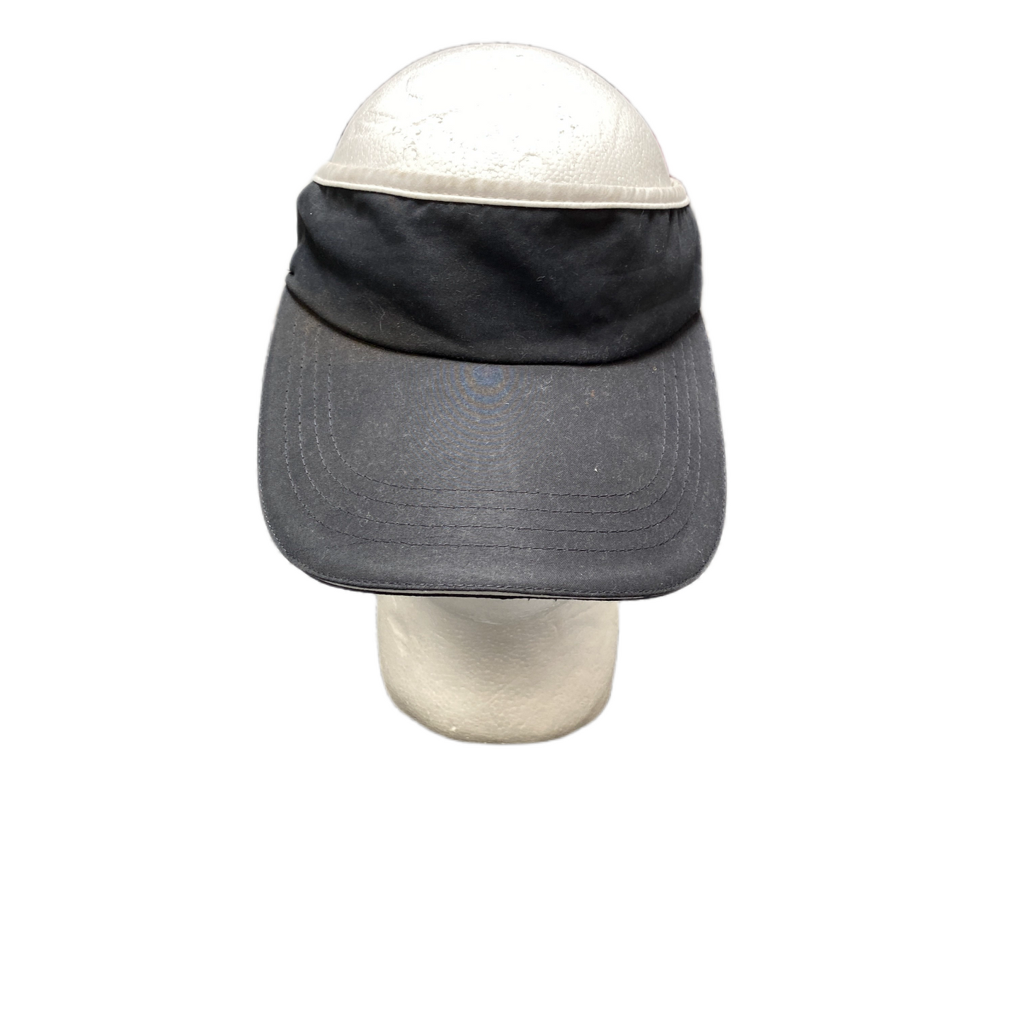 Unisex Adults Golf Sun Visor Hat Black Adjustable Curved Brim Casual Outdoor