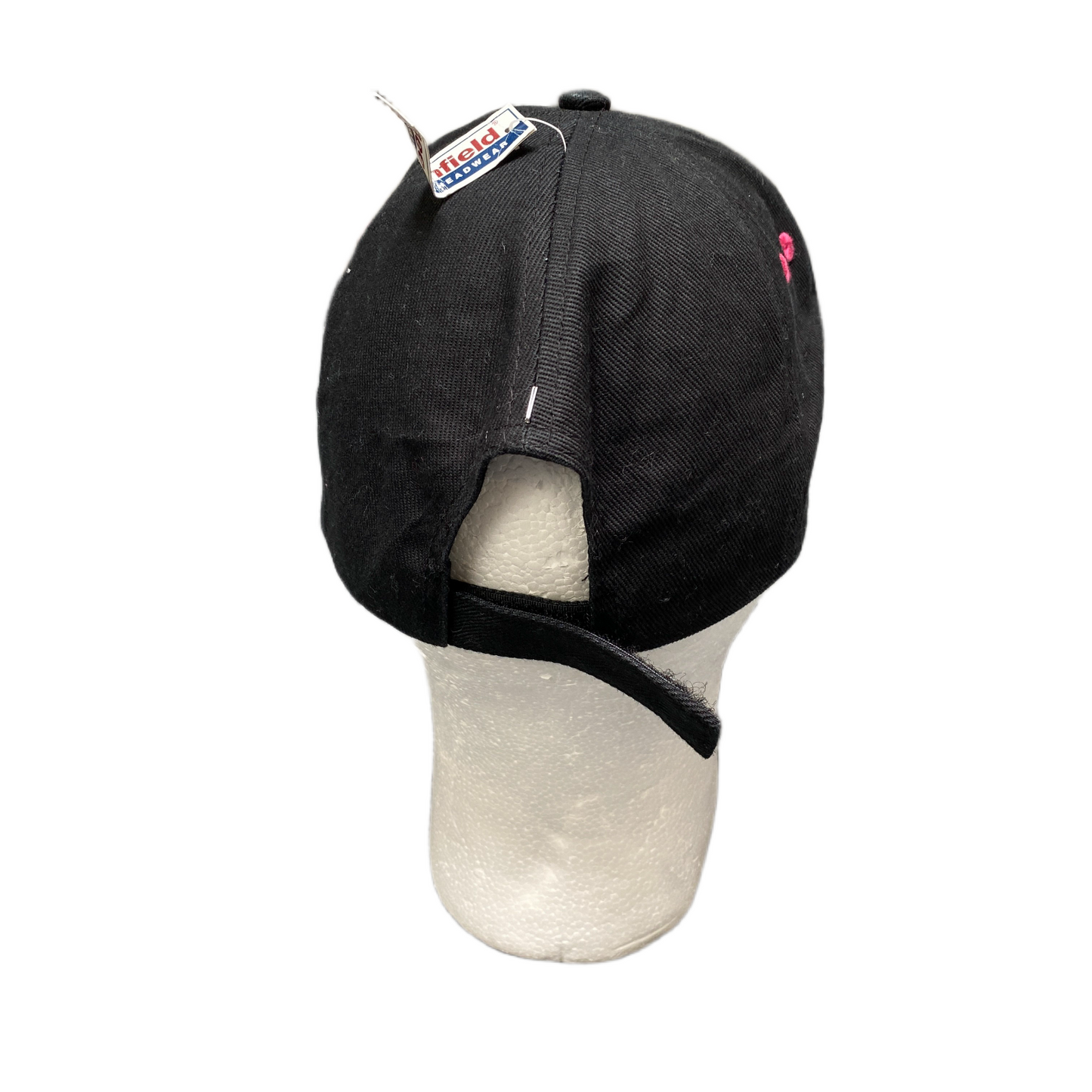 Beechfield Baseball Vap Mens Black Adjustable Embroidered Rana Bien Ghani Mahdi