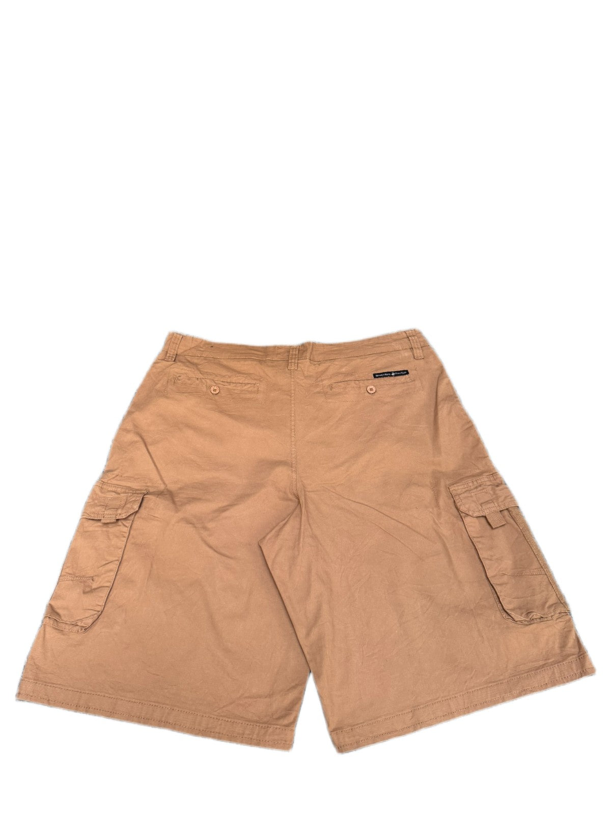 Beverly Hills Polo Club Cargo Shorts Fits as Mens 2XL 39" Waist Brown Outdoor
