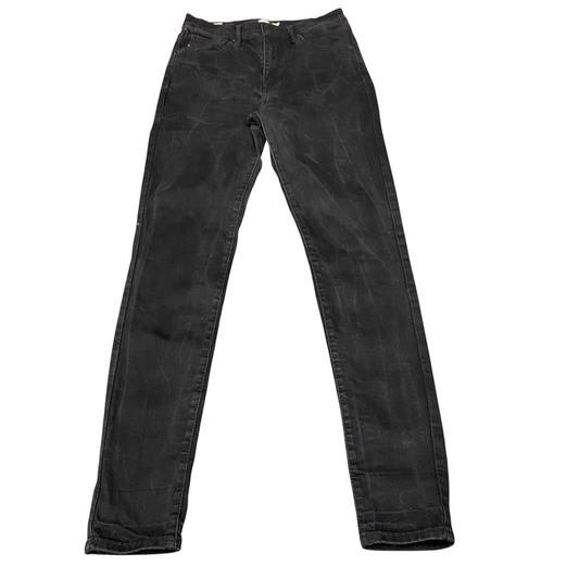 Levi's Jeans Womens 28" Waist Black Premium Streetwear Mile High Super Skinny