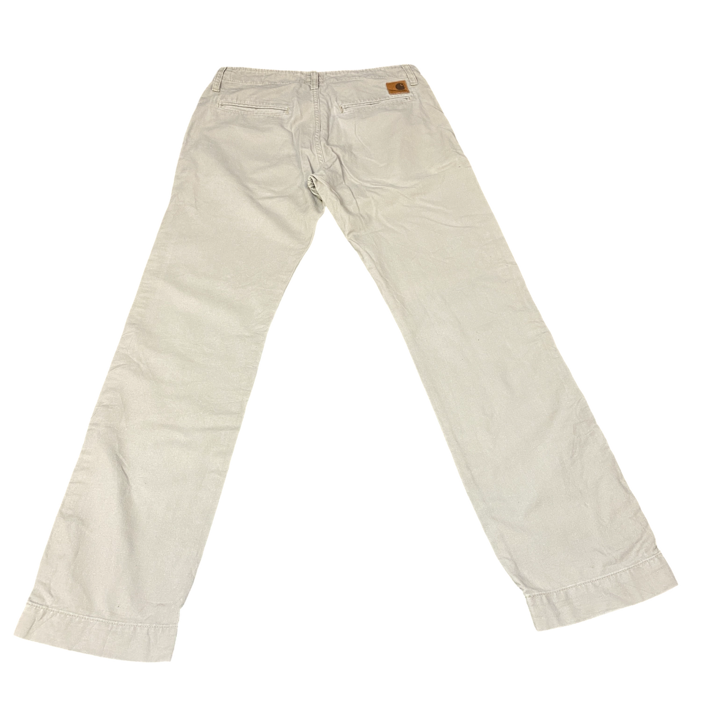 Carhartt Loyalty Pants Mens Medium Beige Work Stretch Relaxed Fit Straight Leg