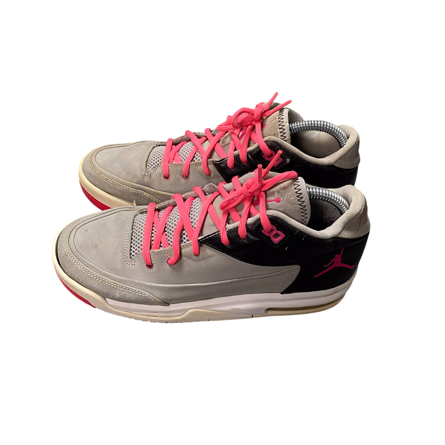 Jordan Flight Origin 3 Trainers Sneakers Youth 6 Grey Logo Athletic 820250-016